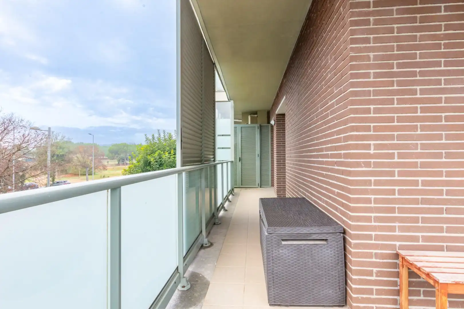 Balcony of Flat for rent in Sant Cugat del Vallès  with Private garden, Parquet flooring and Terrace