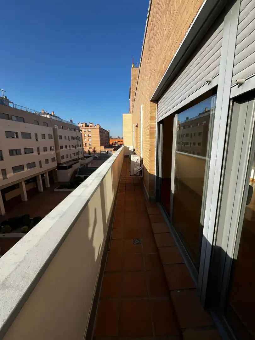 Terrasse von Dachboden zum Verkauf in Arganda del Rey mit Klimaanlage, Heizung und Parkett