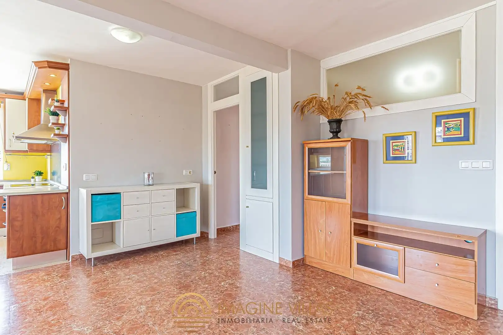Sala d'estar de Àtic en venda en La Manga del Mar Menor amb Terrassa, Traster i Piscina comunitària