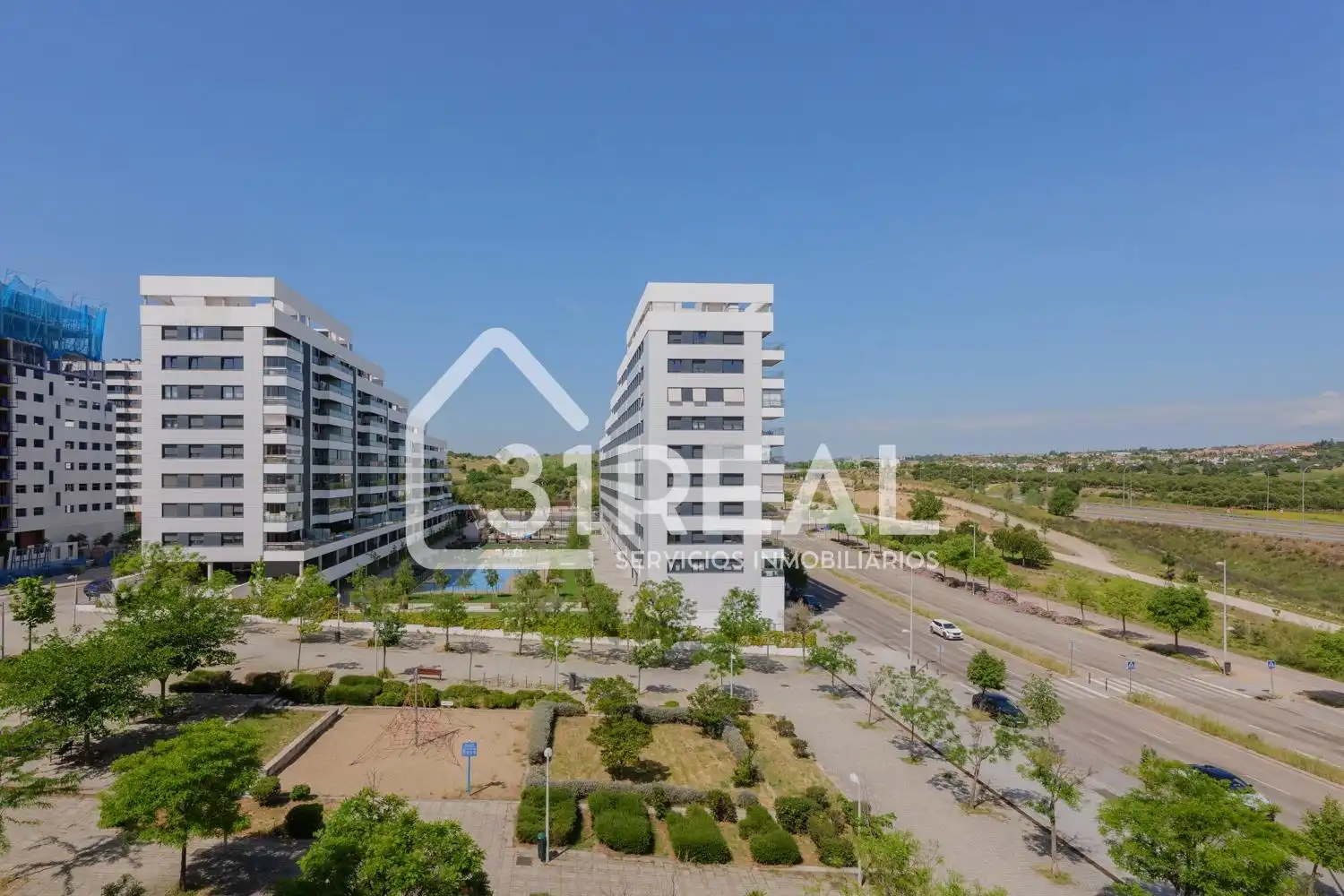 Exterior view of Flat for sale in Madrid  with Air Conditioner, Heating and Terrace