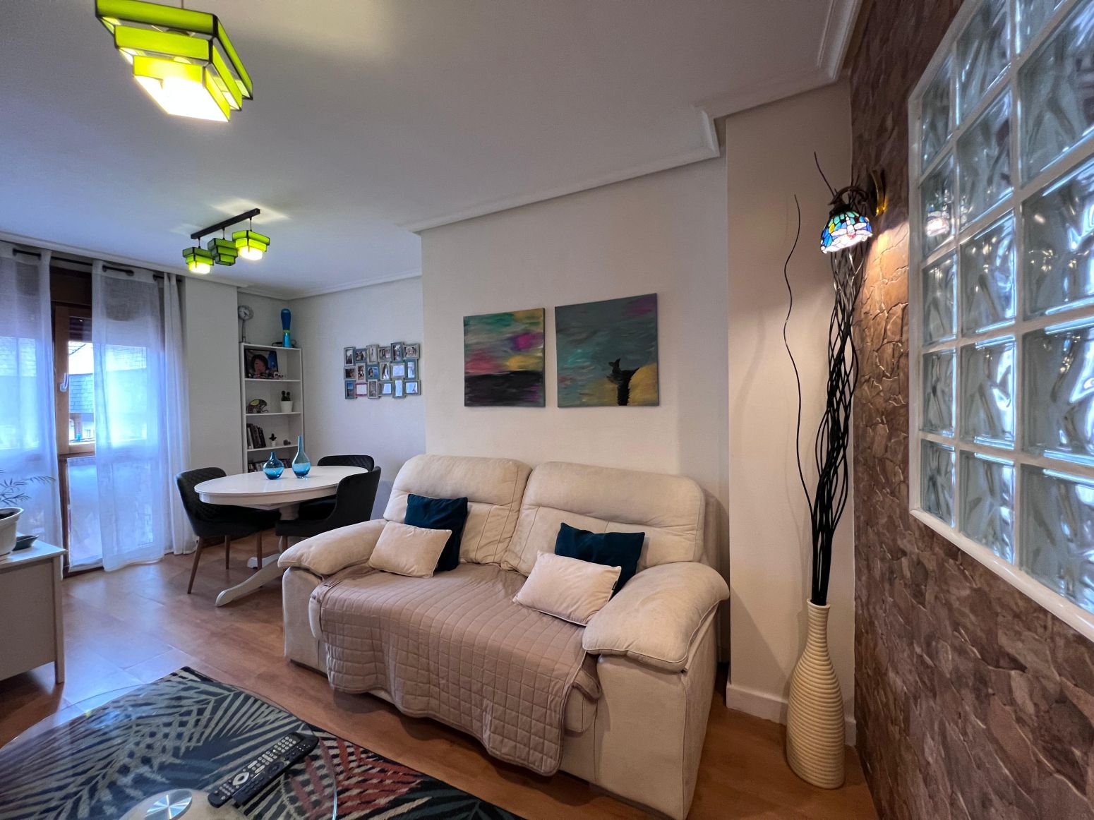 Living room of Flat for sale in Soto del Barco  with Heating, Private garden and Storage room