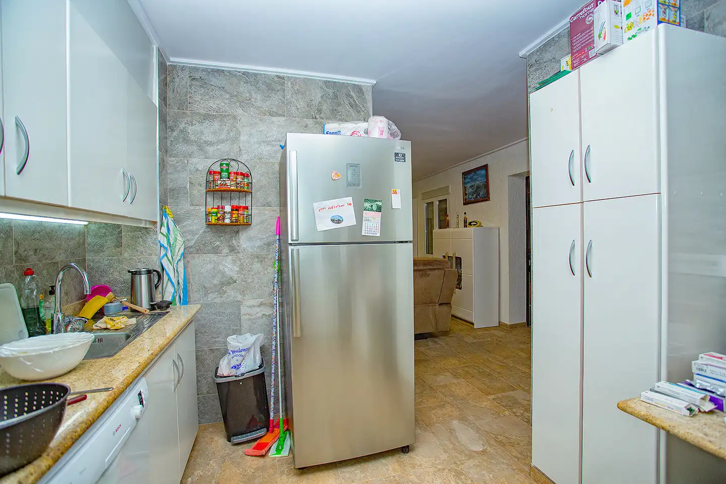 Cocina de Finca rústica en venta en Aspe con Aire acondicionado, Calefacción y Jardín privado
