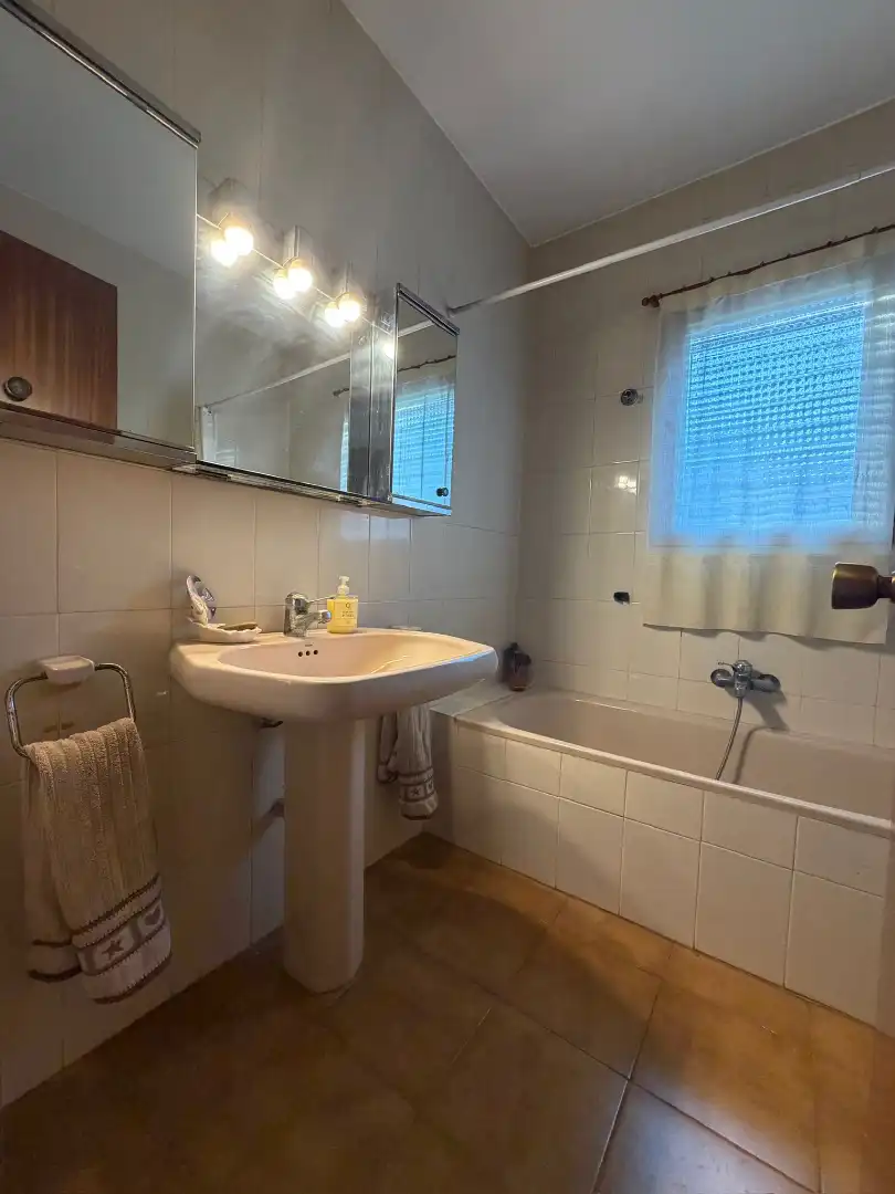 Bathroom of Houses for sale in Vallirana  with Private garden, Terrace and Balcony