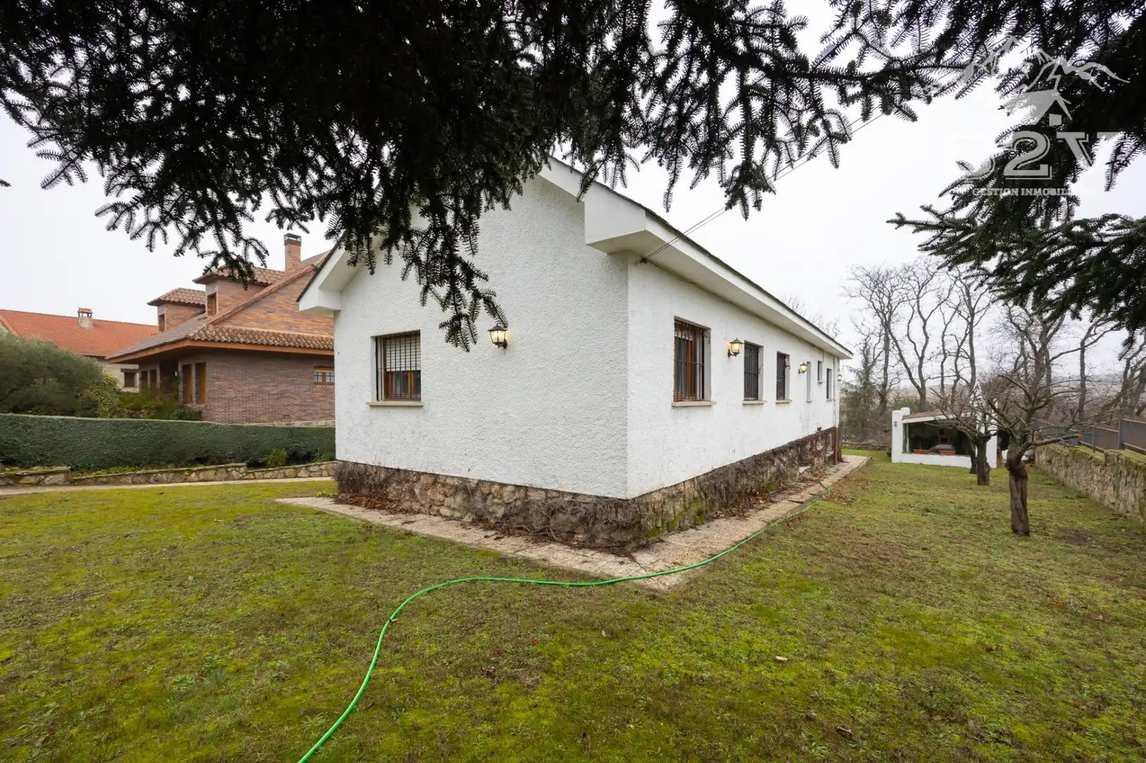 Vista exterior de Casa o xalet en venda en Soto del Real amb Calefacció, Jardí privat i Terrassa