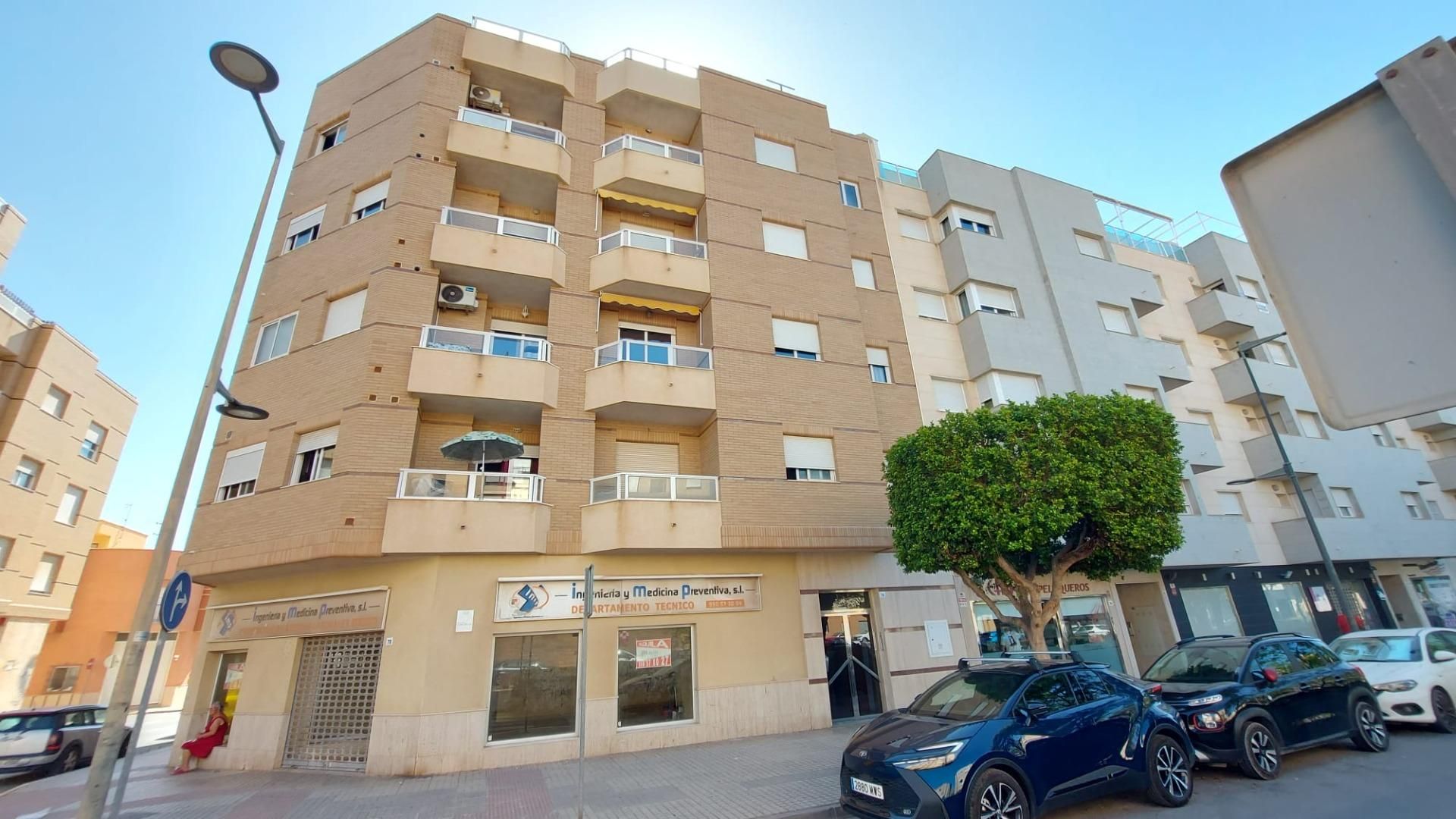 Exterior view of Flat for sale in El Ejido  with Air Conditioner, Terrace and Furnished