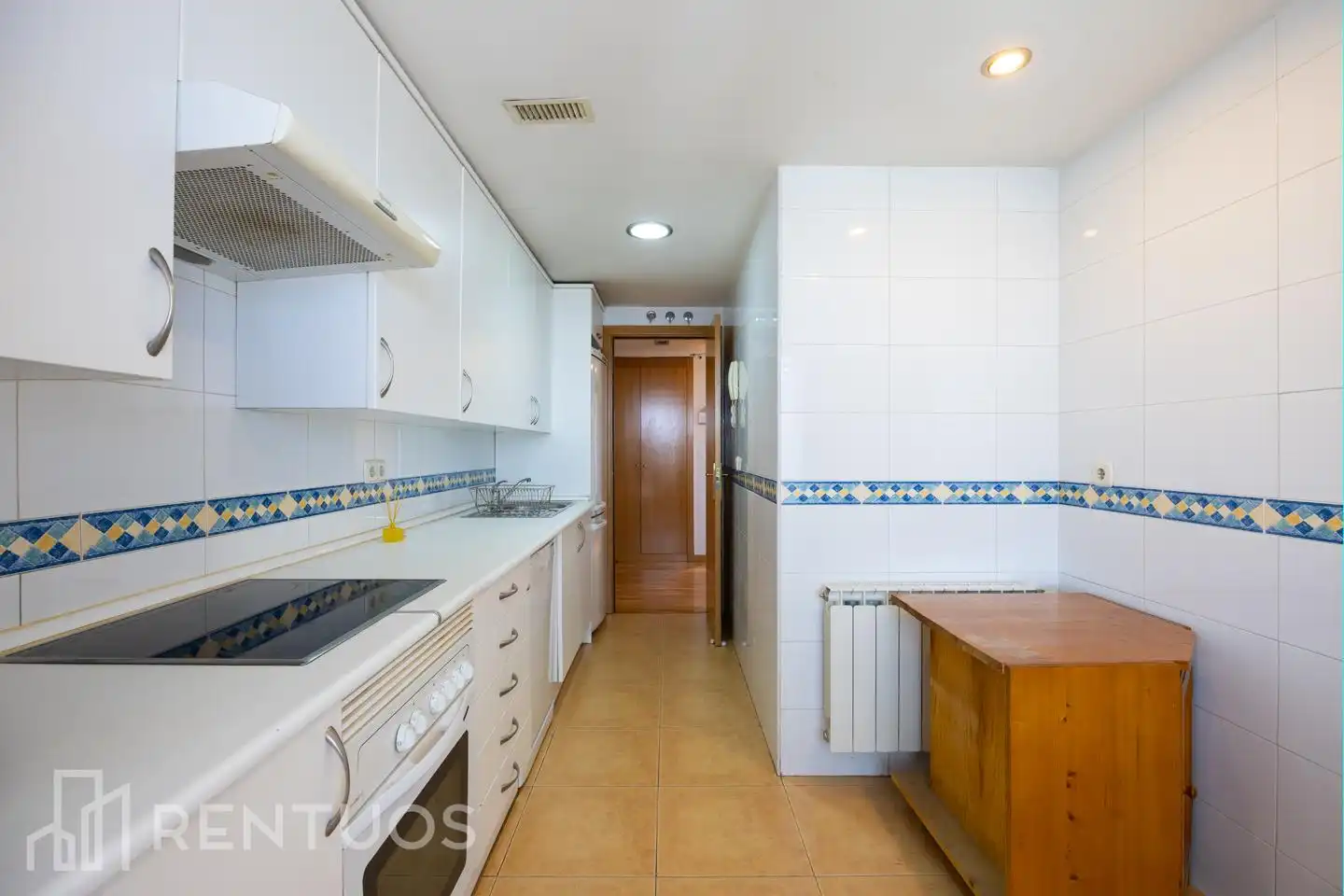 Cocina de Piso de alquiler en Madrid con Aire acondicionado, Calefacción y Terraza