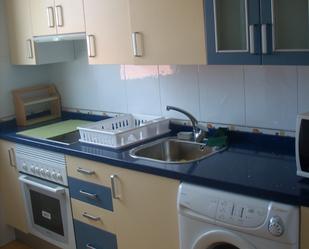 Cuina de Pis de lloguer en Calvarrasa de Abajo amb Calefacció, Parquet i Moblat