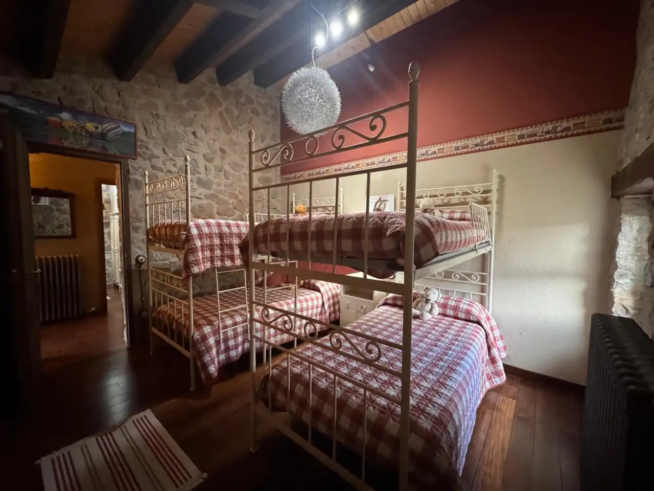 Bedroom of Country homes for sale in Ripoll  with Private garden, Parquet flooring and Terrace