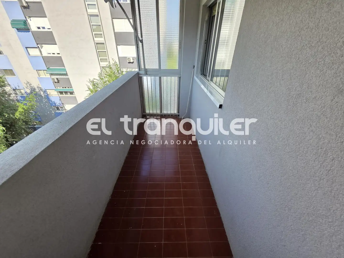 Balcony of Flat for rent in Madrid  with Parquet flooring, Terrace and Furnished