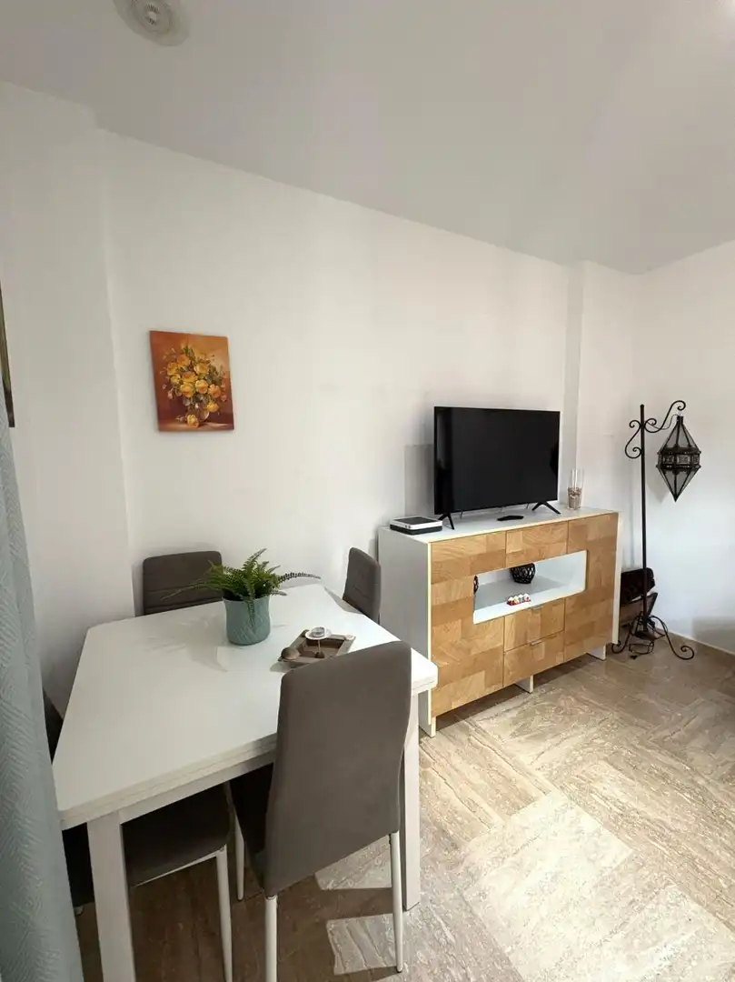 Living room of Apartments for rent in Chiclana de la Frontera  with Air Conditioner and Private garden