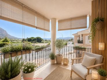 Apartamento con balcón en venta en Jesús Pobre