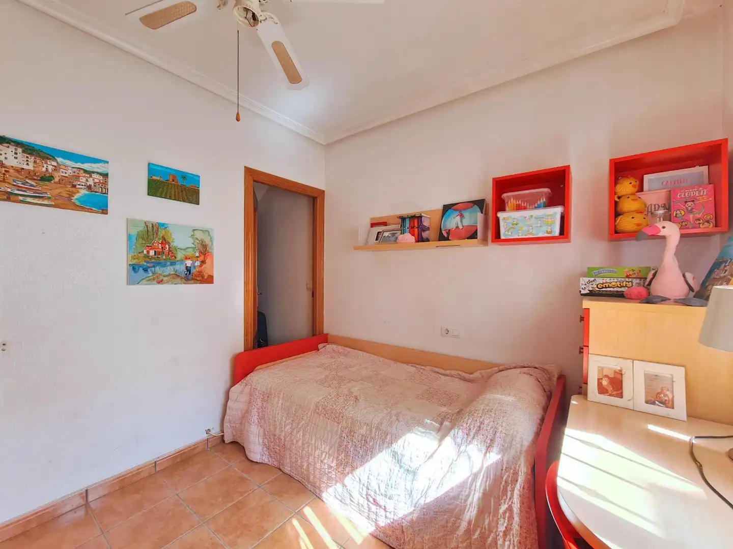 Habitación de Casa adosada en venta en Cartagena con Terraza, Amueblado y Piscina comunitaria