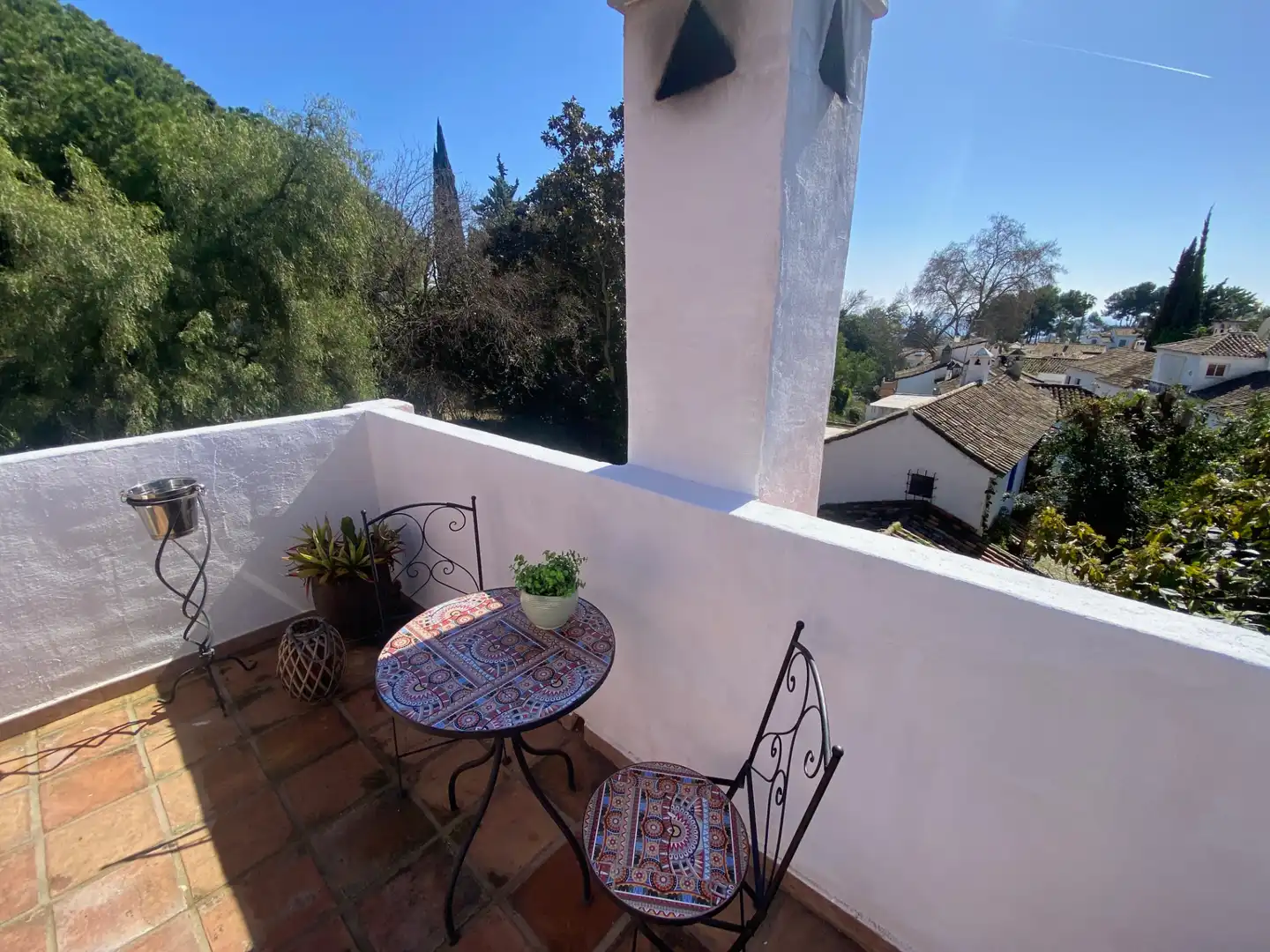 Terraza de Casa adosada en venta en Marbella con Jardín privado, Terraza y Piscina