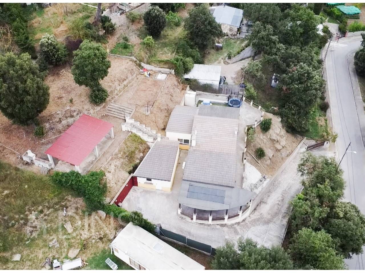 Vista exterior de Casa o xalet en venda en Castellcir amb Aire condicionat, Calefacció i Jardí privat