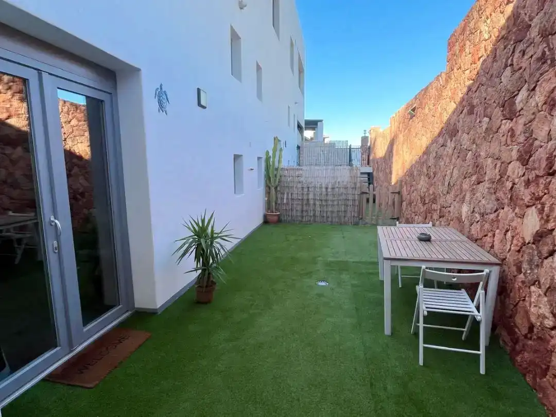Terrasse von Wohnungen zur Miete in Níjar mit Klimaanlage