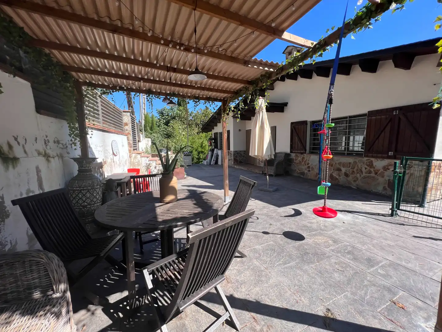 Terraza de Casa o chalet en venta en Vallgorguina con Aire acondicionado, Calefacción y Jardín privado