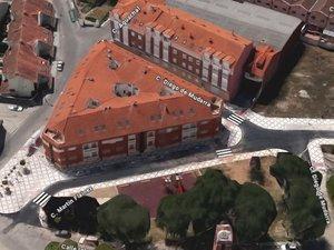 Vista exterior de Àtic en venda en Santovenia de Pisuerga amb Calefacció i Terrassa