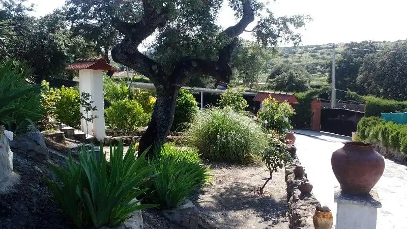 Garden of Houses for sale in Plasencia  with Swimming Pool