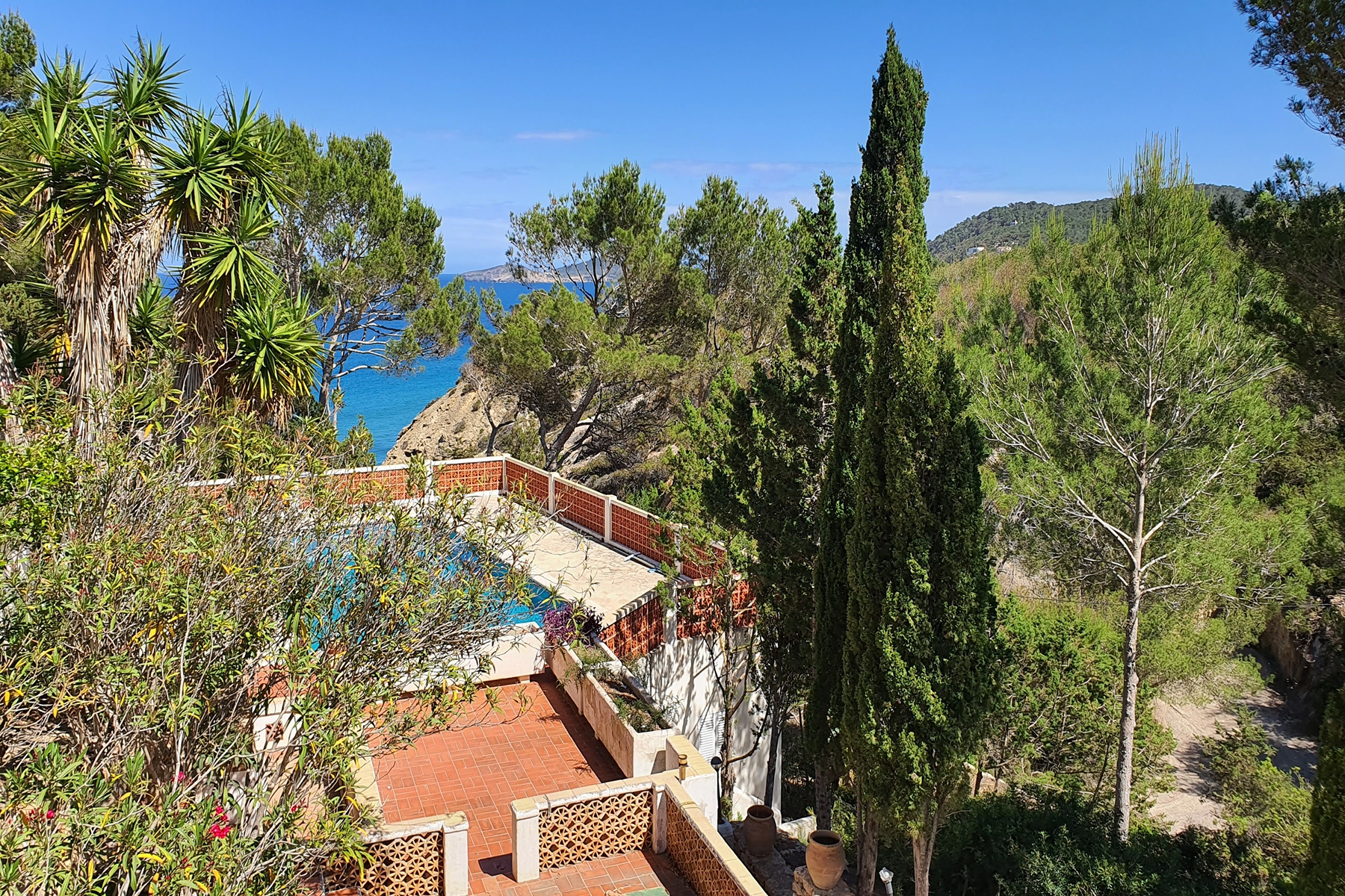Jardí de Casa o xalet en venda en Santa Eulària des Riu amb Aire condicionat, Calefacció i Jardí privat