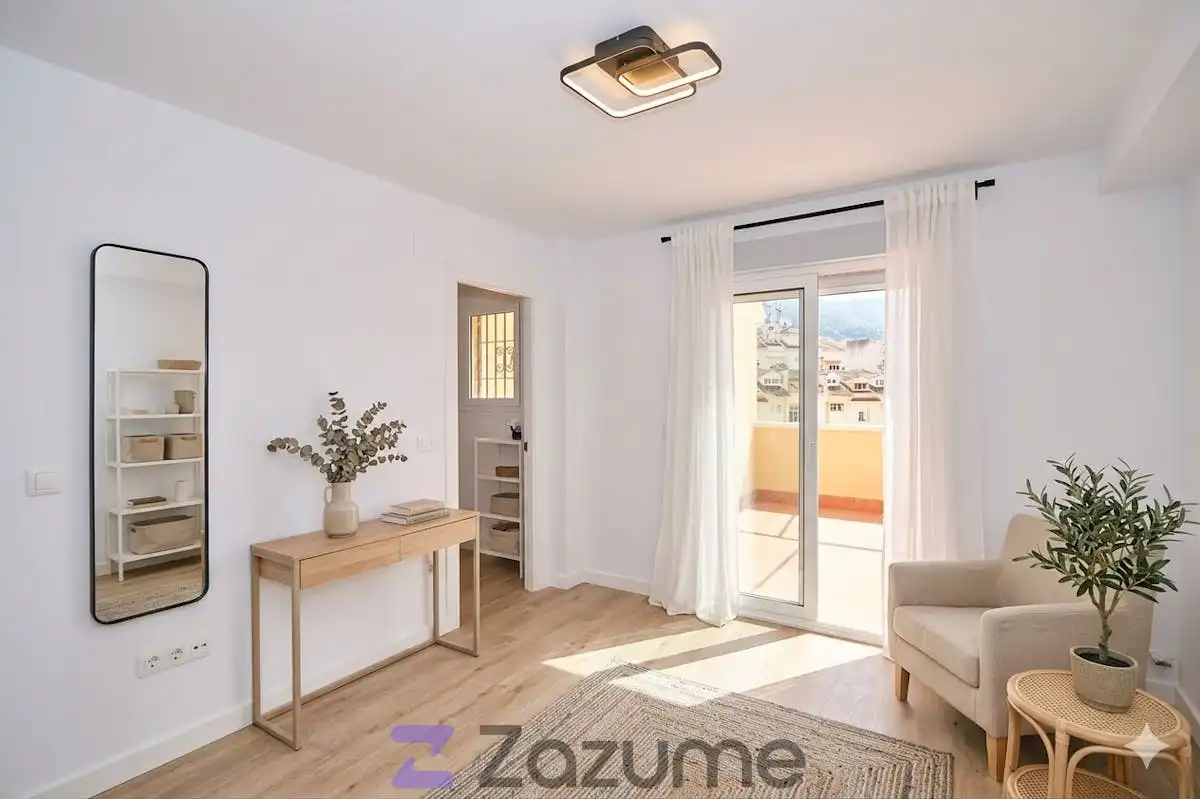 Bedroom of Flat for rent in Cenes de la Vega  with Air Conditioner, Heating and Private garden