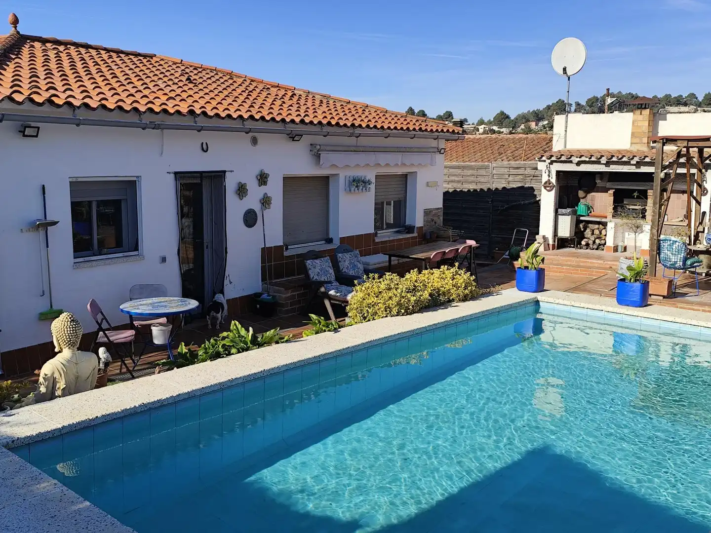 Swimming pool of Houses for sale in Piera  with Air Conditioner, Heating and Private garden