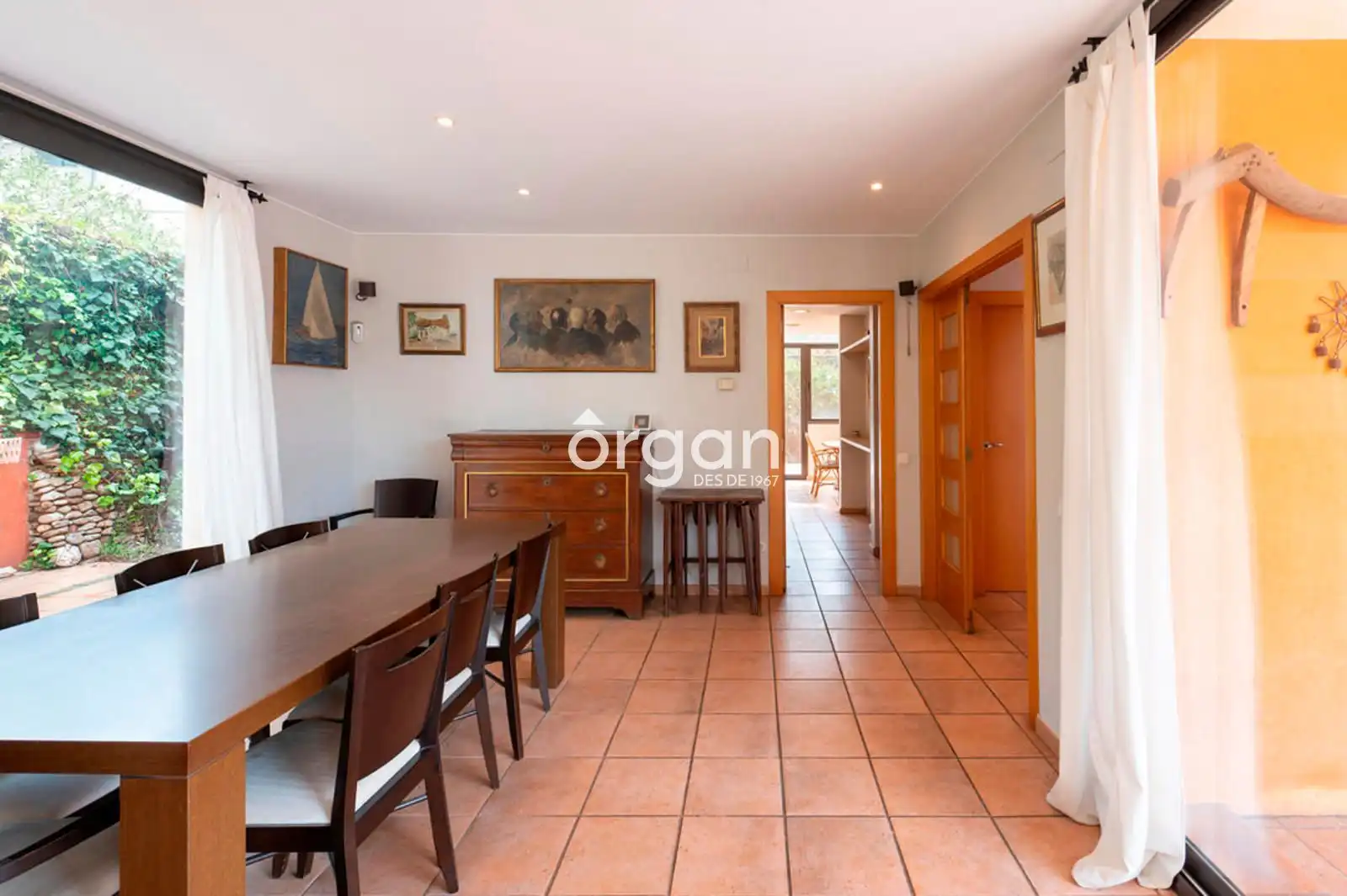 Esszimmer von Haus oder Chalet zum Verkauf in Cerdanyola del Vallès mit Klimaanlage, Heizung und Abstellraum