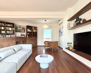 Living room of Attic to rent in  Valencia Capital  with Air Conditioner, Heating and Terrace