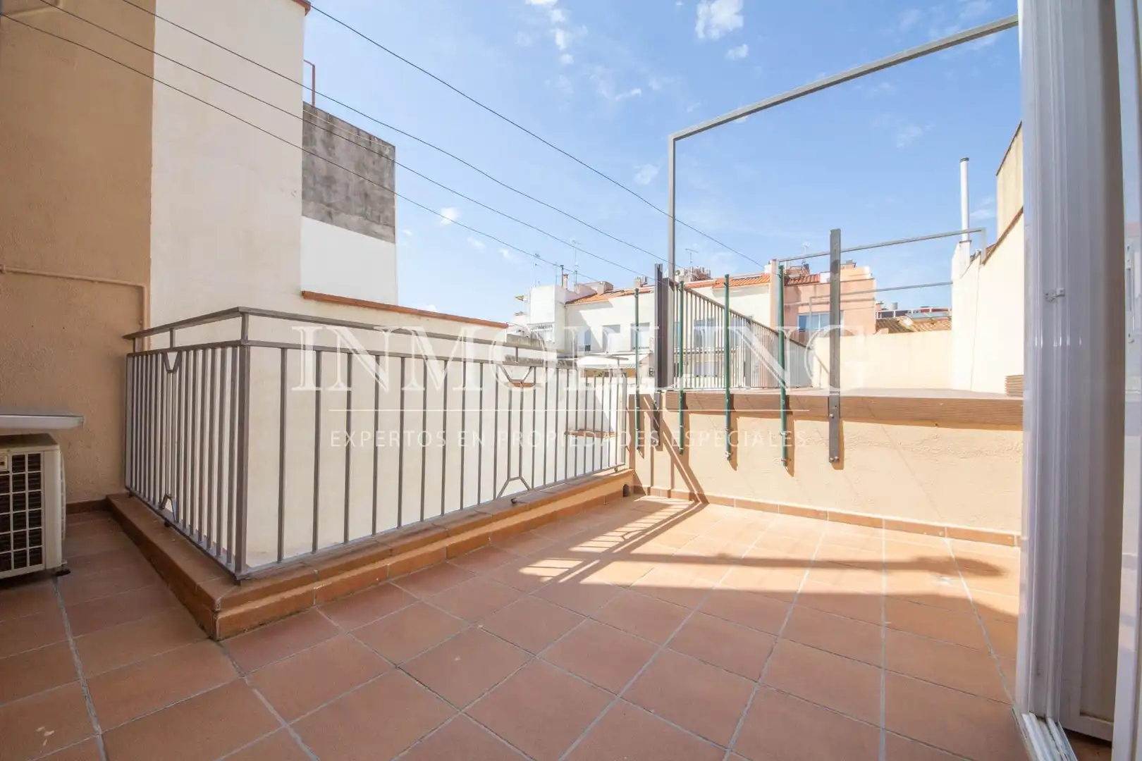 Terraza de Piso de alquiler en Mataró con Aire acondicionado, Calefacción y Parquet