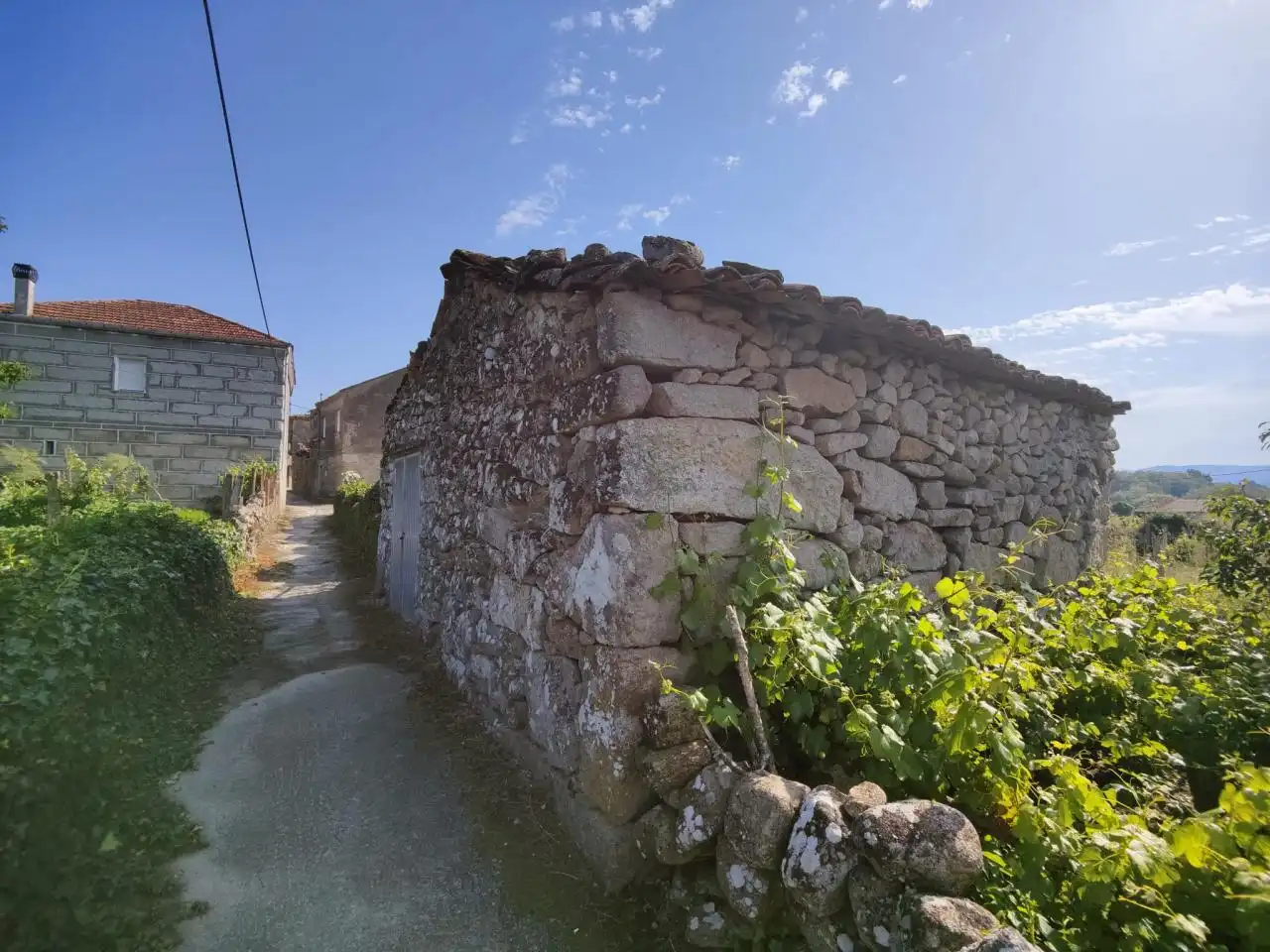 Vista exterior de Casa o chalet en venta en Taboadela con Jardín privado, Terraza y Amueblado