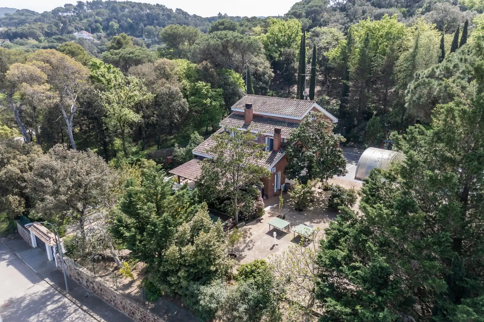 Garden of Houses for sale in Vilanova del Vallès  with Air Conditioner, Heating and Private garden