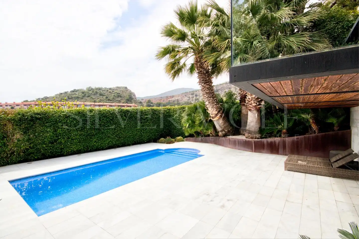 Piscina de Casa o chalet en venta en Sitges con Aire acondicionado, Calefacción y Jardín privado