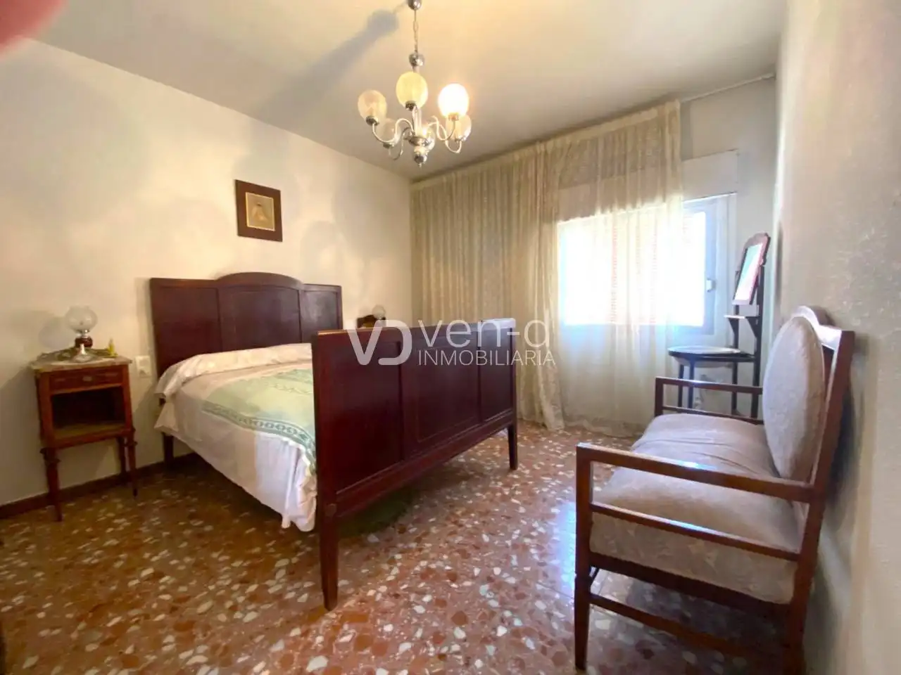 Schlafzimmer von Haus oder Chalet zum Verkauf in Enguera mit Heizung, Privatgarten und Terrasse