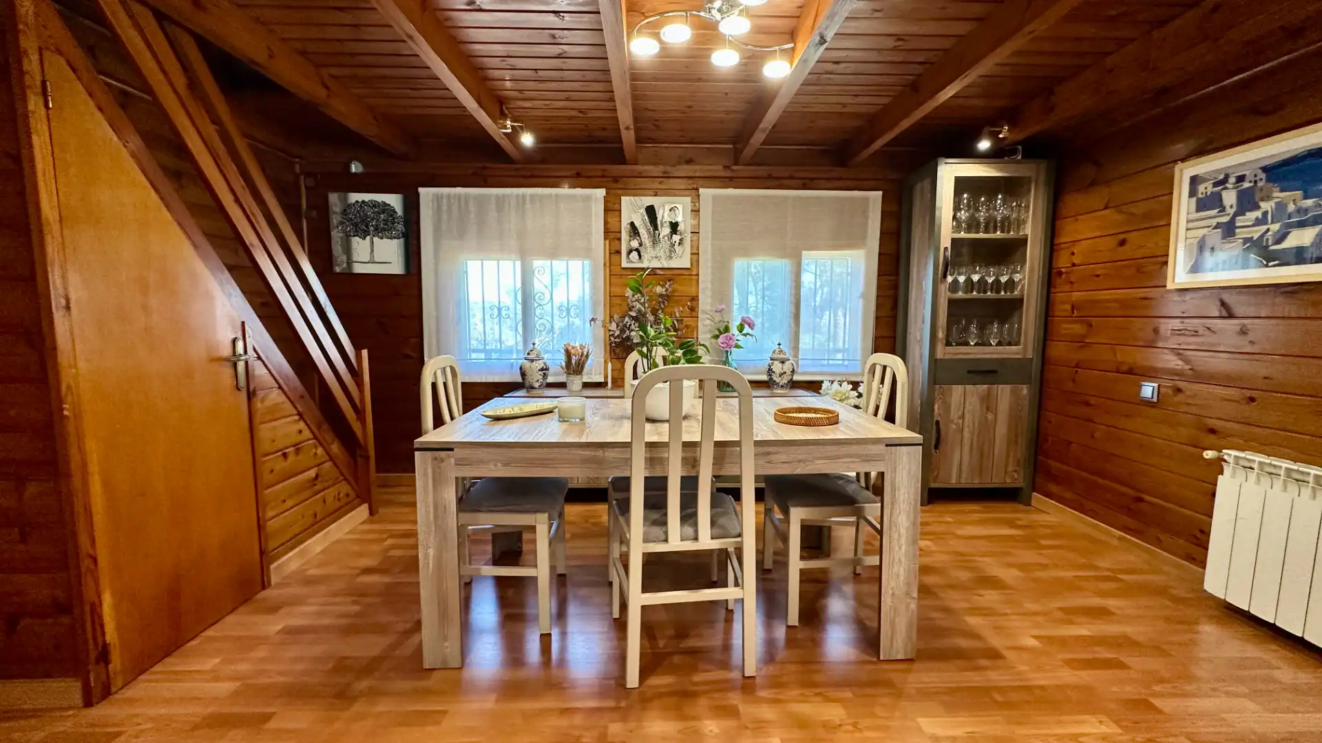 Comedor de Casa o chalet en venta en Rubí con Aire acondicionado, Calefacción y Jardín privado