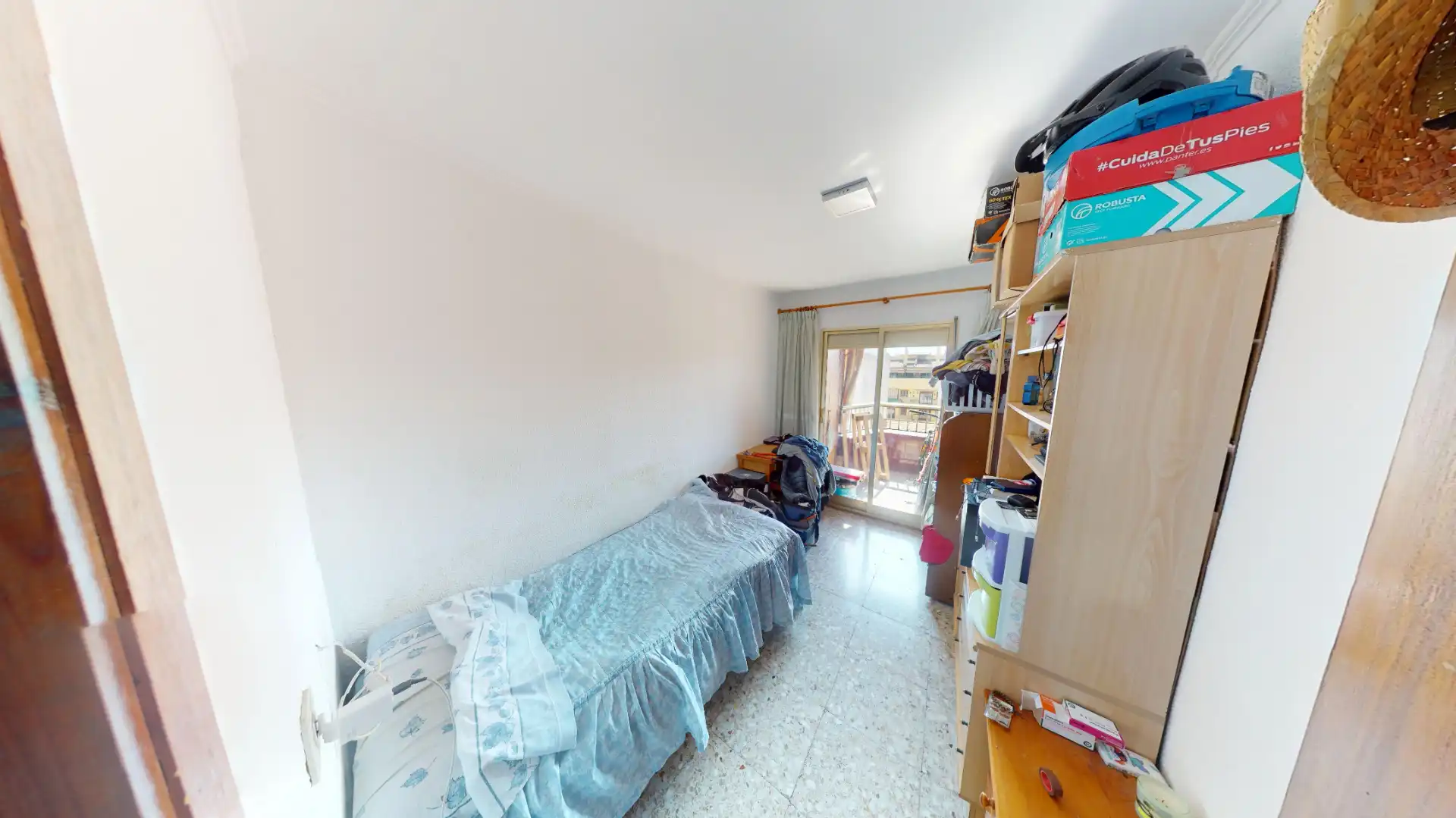 Schlafzimmer von Wohnung zum Verkauf in Alicante / Alacant mit Möbliert und Balkon