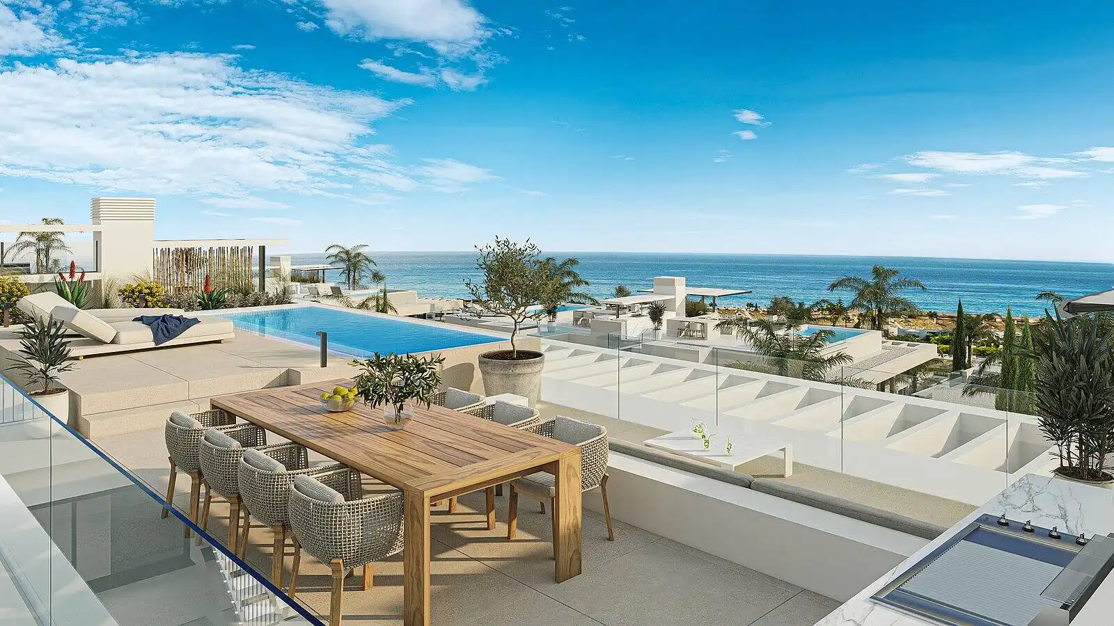Terrace of Apartments for sale in Marbella  with Air Conditioner, Terrace and Storage room