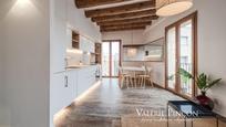 Kitchen of Attic for sale in  Barcelona Capital  with Air Conditioner, Heating and Balcony