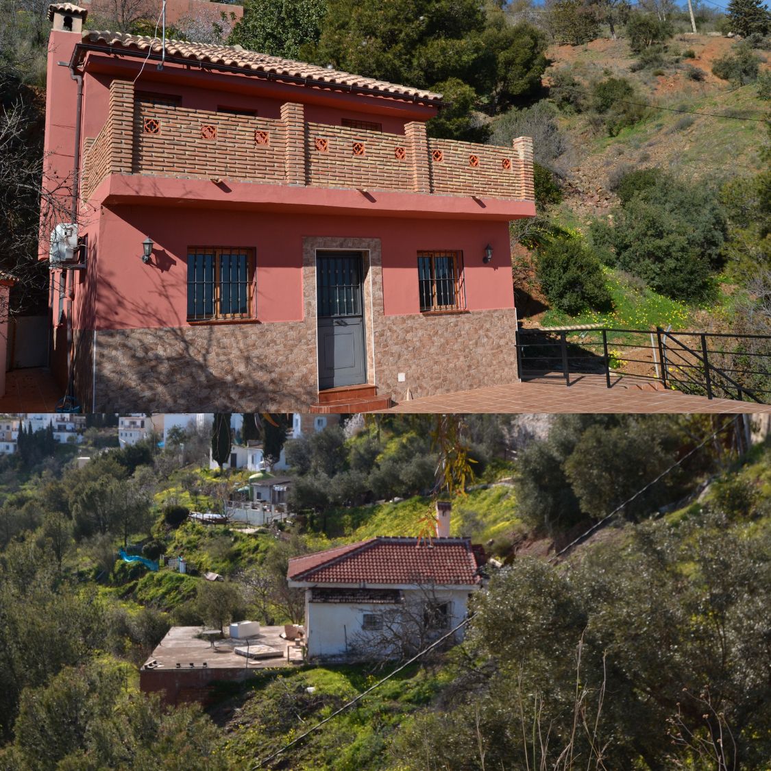 Exterior view of House or chalet for sale in Málaga Capital  with Air Conditioner, Heating and Terrace