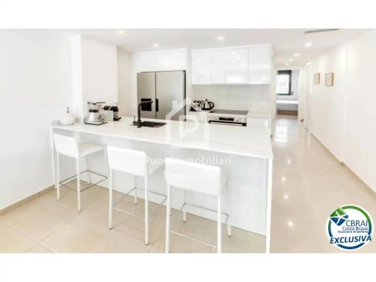 Kitchen of Houses for sale in Roses  with Air Conditioner, Heating and Terrace