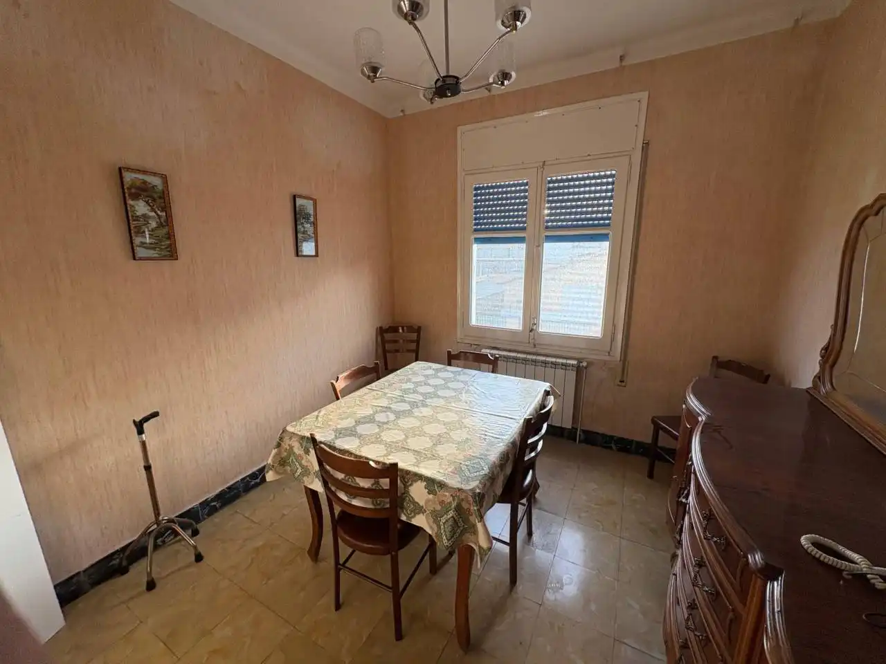 Dining room of Houses for sale in Binéfar  with Heating, Terrace and Furnished