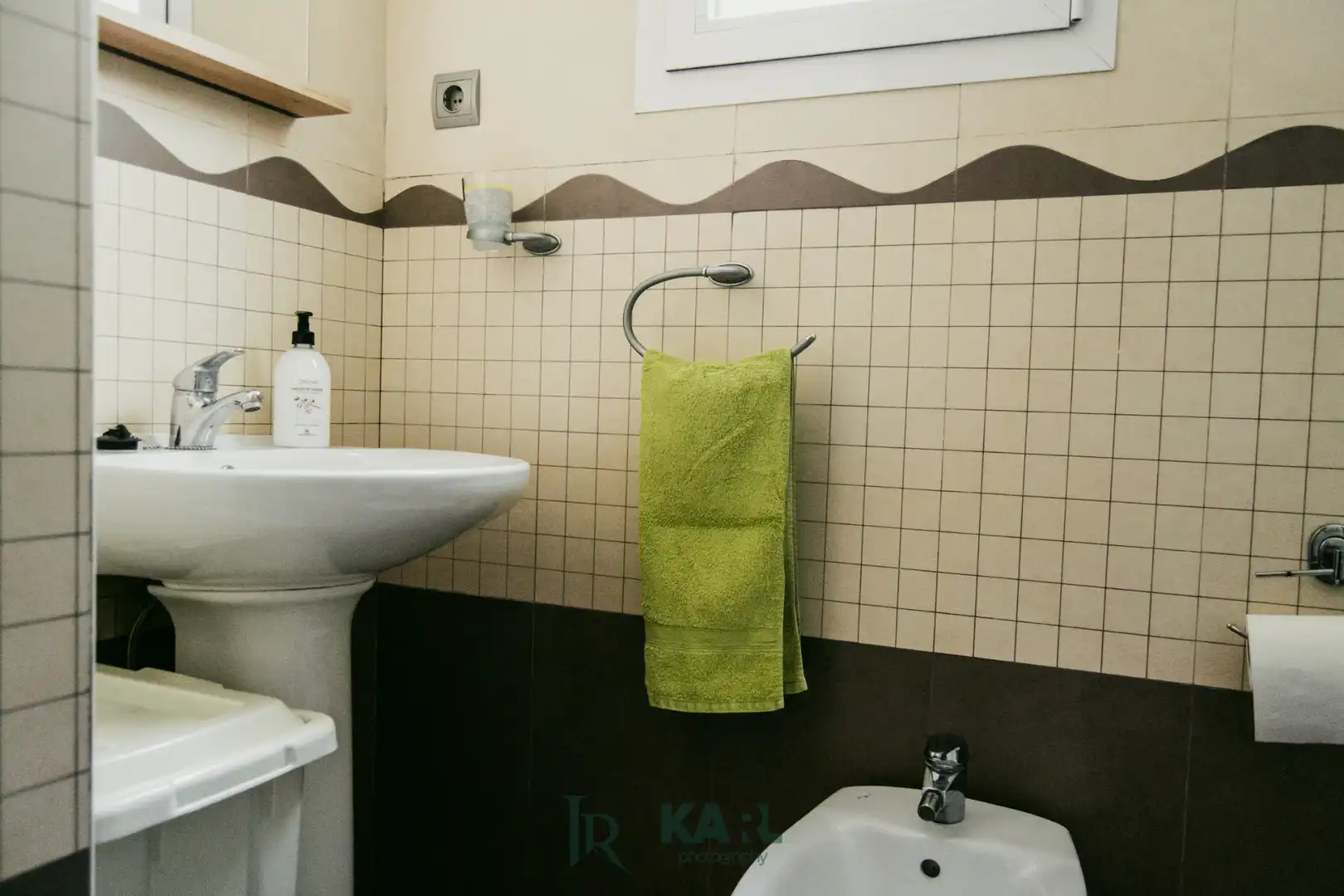 Baño de Piso de alquiler en Málaga con Aire acondicionado, Calefacción y Amueblado