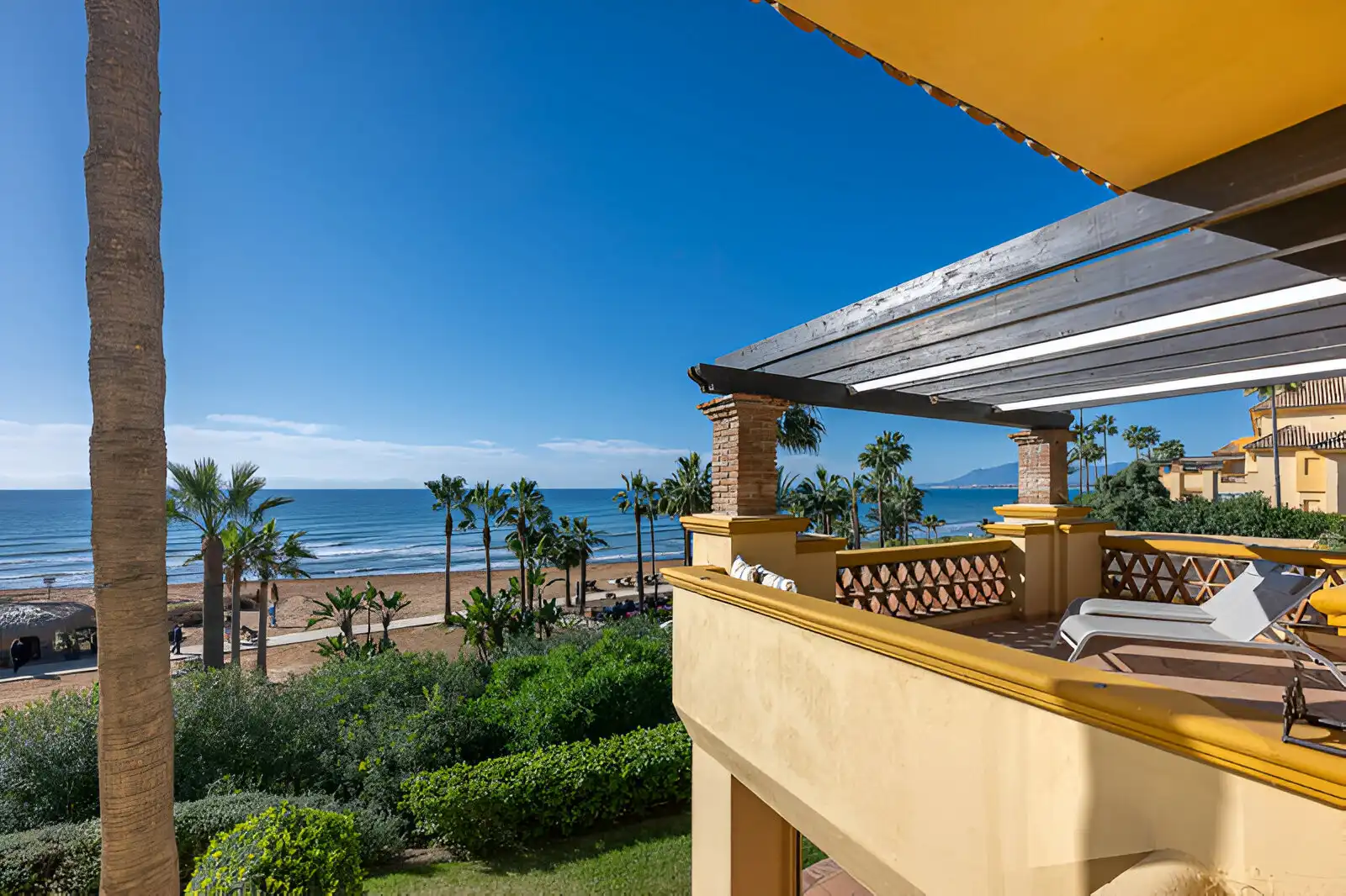 Terraza de Apartamento en venta en Marbella con Aire acondicionado, Terraza y Trastero