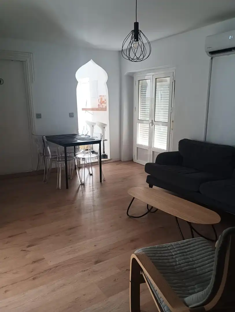 Sala de estar de Piso en venta en Cádiz con Balcón