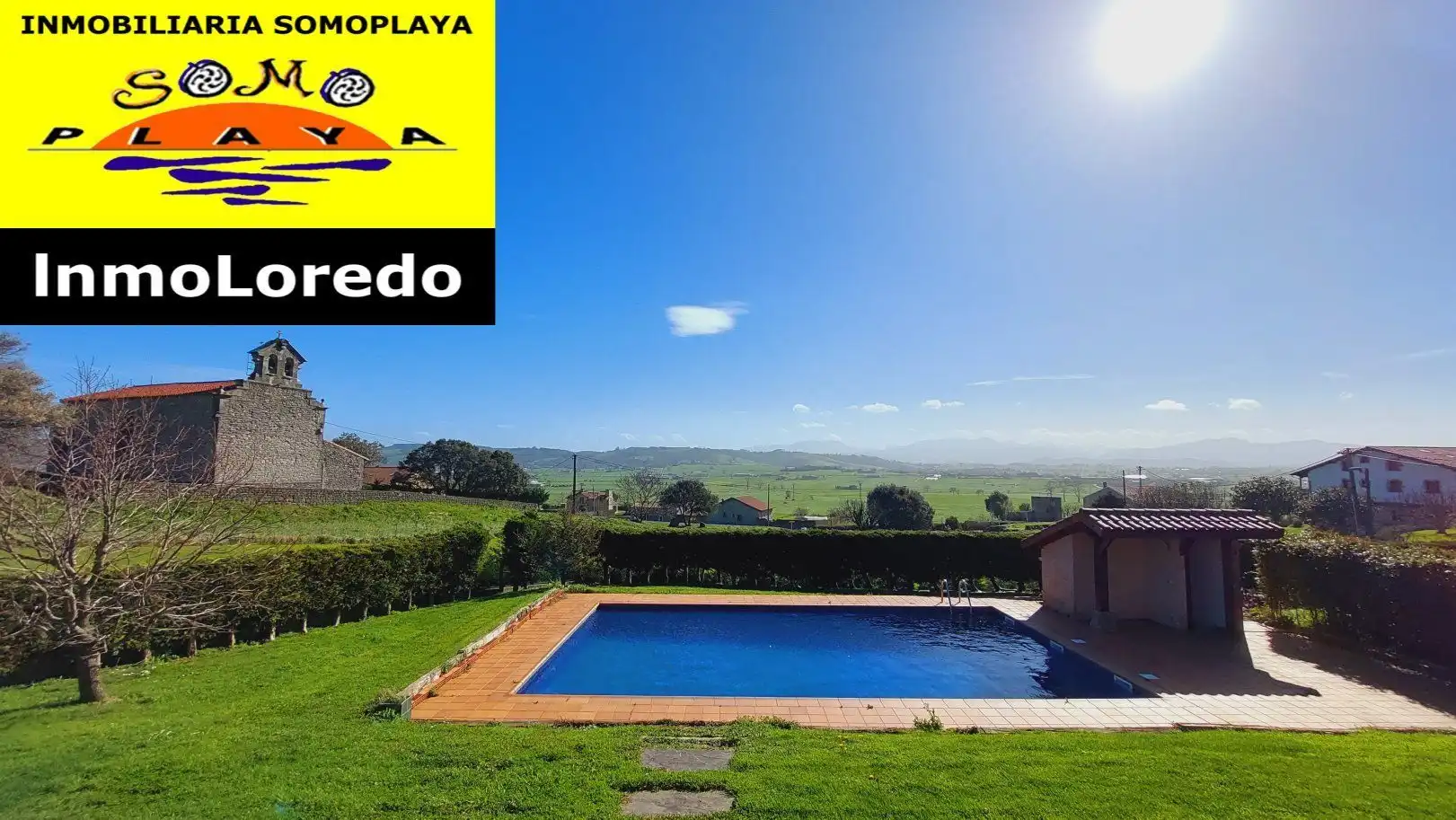 Piscina de Casa o chalet en venta en Ribamontán al Mar con Calefacción, Jardín privado y Terraza