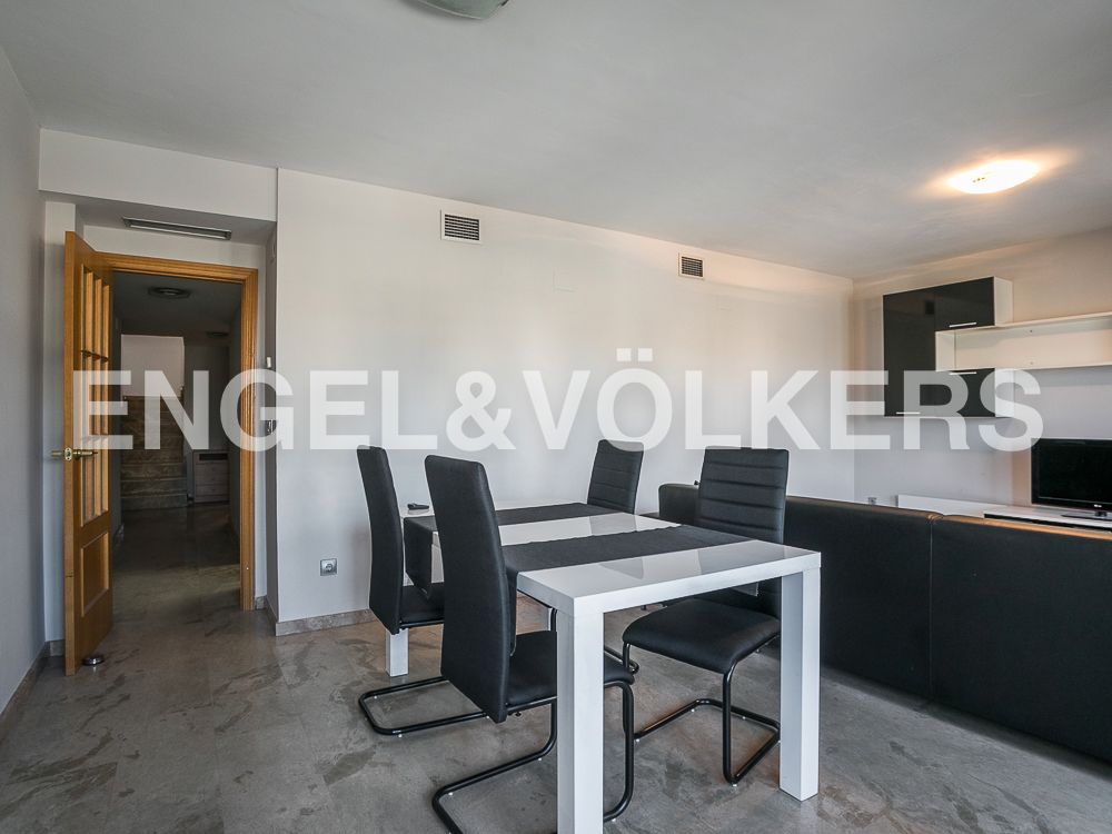 Esszimmer von Dachboden miete in  Valencia Capital mit Klimaanlage, Heizung und Terrasse