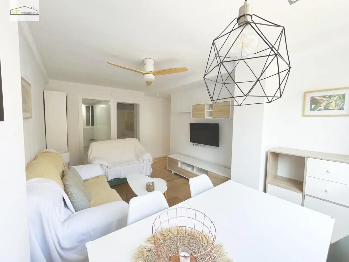 Living room of Flat for sale in Málaga  with Balcony