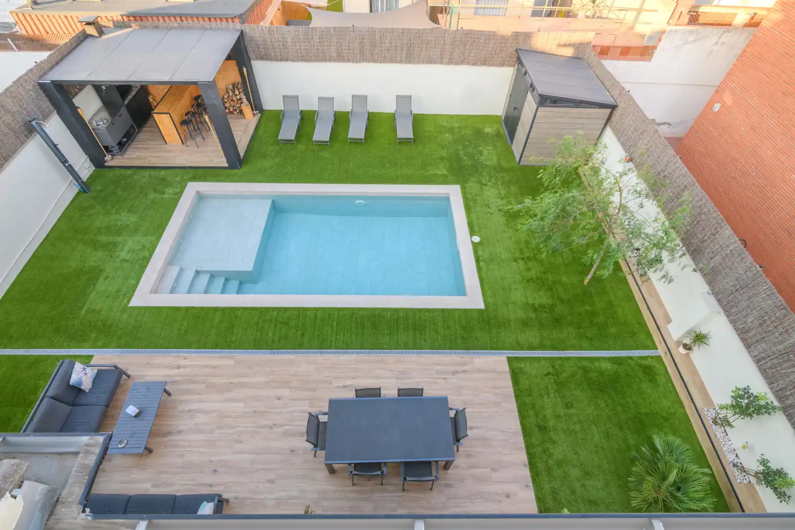 Terrassa de Casa o xalet en venda en Viladecans amb Aire condicionat, Calefacció i Parquet