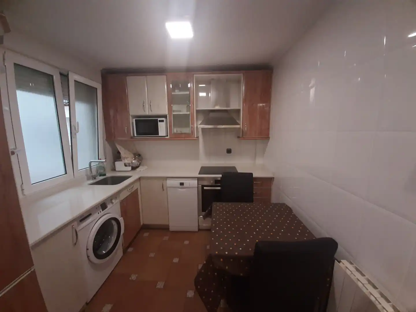 Cocina de Piso de alquiler en Bilbao  con Calefacción, Parquet y Amueblado