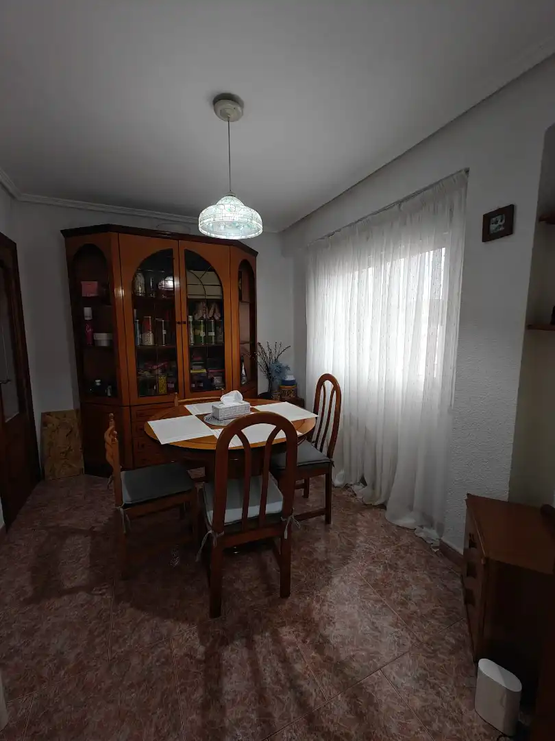 Dining room of Flat for rent in Valencia  with Air Conditioner, Furnished and Balcony