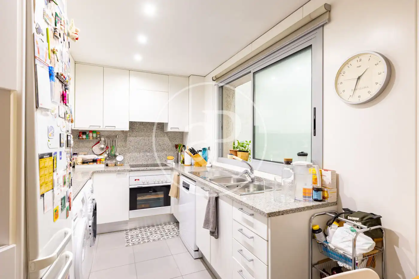 Kitchen of Flat for sale in Barcelona  with Air Conditioner, Heating and Terrace