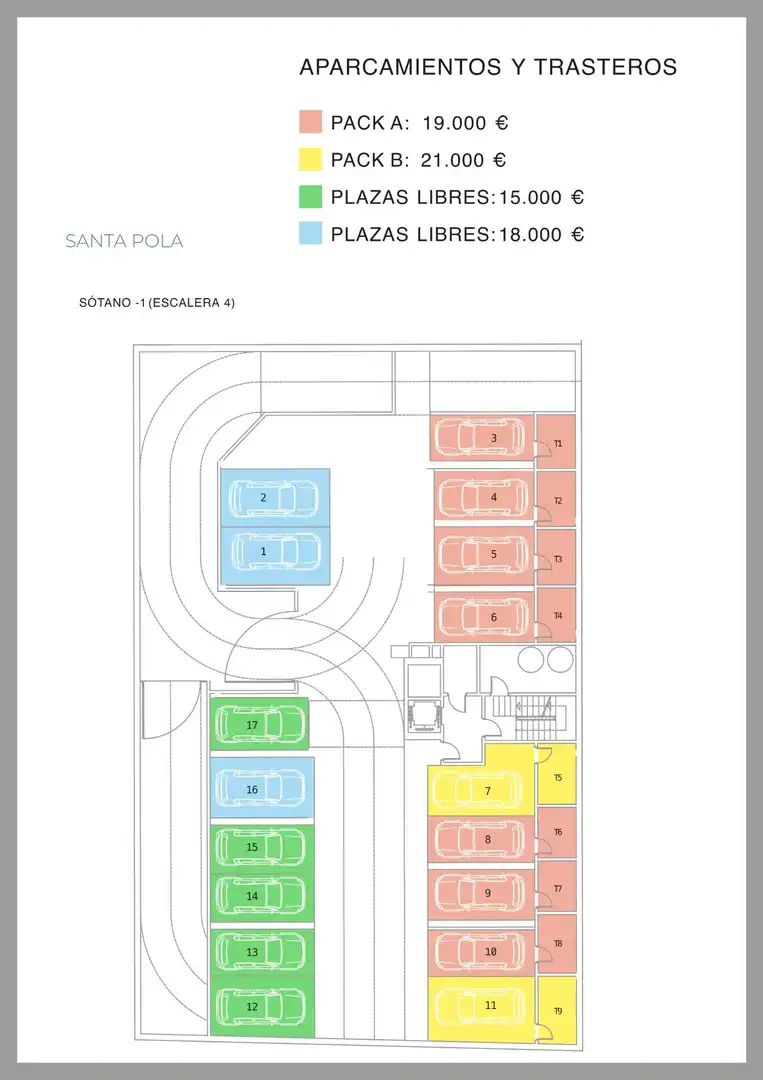 Apartament amb piscina en venda a Santa Pola ciudad, imagen 60